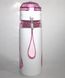 Бутылка пластиковая для воды Henks SB-050 - розовый, 500 мл