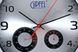 Настінні годинники з термометром і гігрометром GIPFEL 9413 -30см