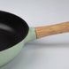 Сковорода чавунна BergHOFF Ron (3900046) - 26 см, зелений з чорним