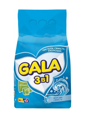 Стиральный порошок Gala Автомат 3 в 1 Морская свежесть 3 кг (4823055200395)