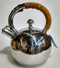 Чайник зі свистком Bohmann BH 8052 wood - 3л