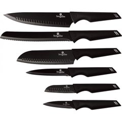 Набор ножей Berlinger Haus Black Silver Collection BH 2594 - 6 предметов