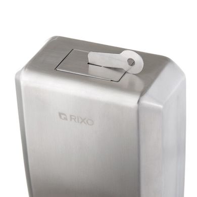 Дозатор жидкого мыла из нержавейки Rixo Solido S111 - 1л