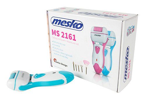 Роликовая пилка Mesko MS 2161 + маникюрный набор
