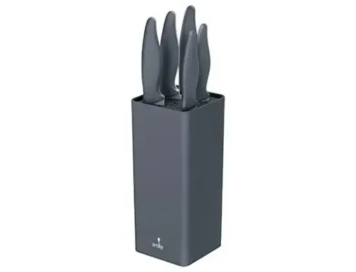 Набір ножів із 6 предметів MPM SMILE SNS-7 grey