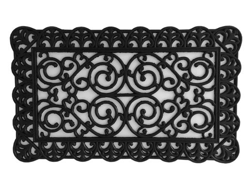 Придверные ажурные резиновые коврики Политех DRC 468 Милан - 450х750мм, 45х75