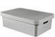 Коробка с крышкой "Инфинити" Curver 01718 - 30л, серый