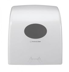 Диспенсер для бумажных полотенец в рулонах Aquarius Slimroll Kimberly Clark 6953 белый, Белый