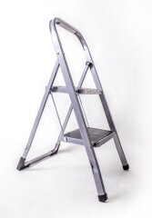 Стремянка-лестница с резинопластиковым покрытием на 2 ступени Aloft SLS-02
