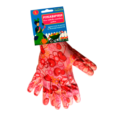 Перчатки для садо-огородных работ Добра Господарочка Вишня 4820086521291 - L